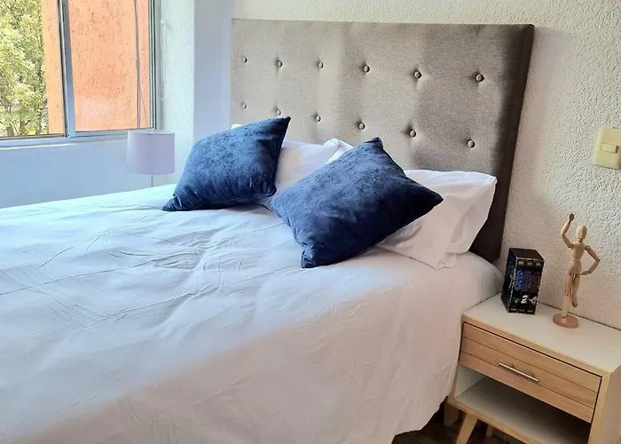 Big & Comfy, King And Queen-size Beds, And Parking Lot Apartment Mexico City